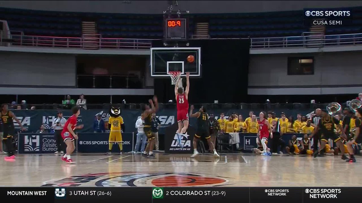 Wow. Mike O'Donnell points out Liberty Men's Basketball's baseline out of bounds efficiency and they execute the perfect play. What a call!
