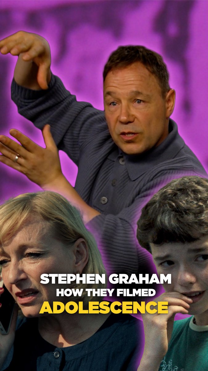 Stephen Graham explains how they did the one-take camera shot in his incredible new Netflix UK & Ireland show, Adolescence