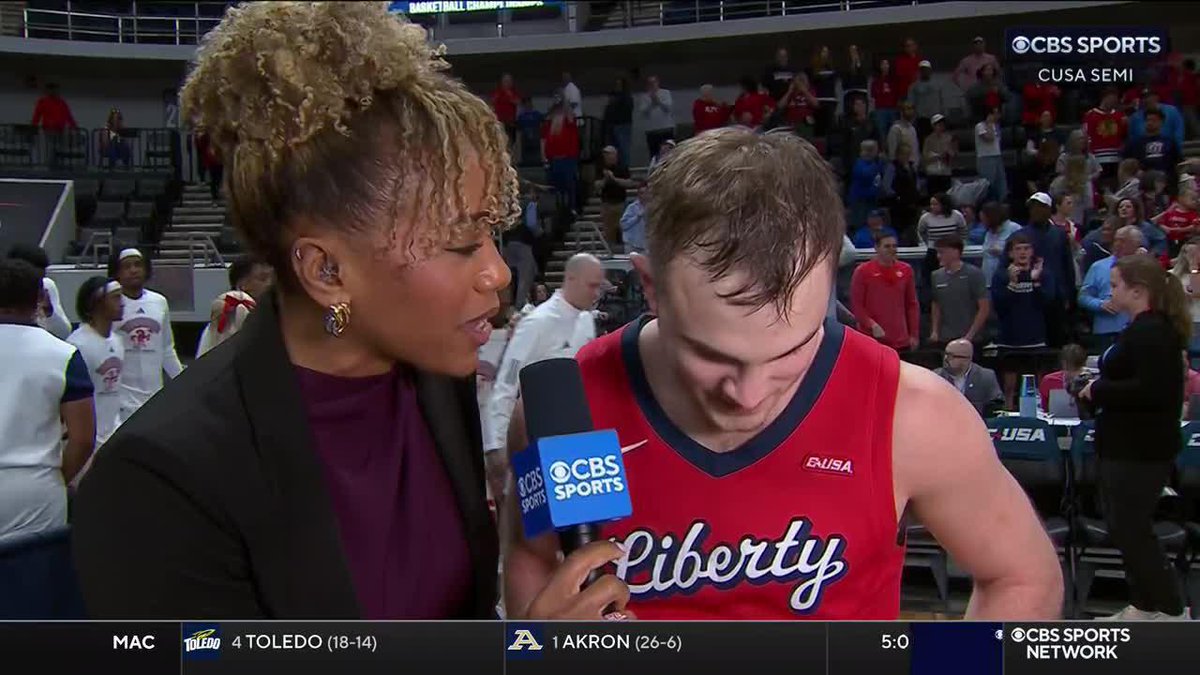 "Those are moments that I dream about growing up." Kaden Metheny balled out today, hitting 7 threes. Liberty Men's Basketball