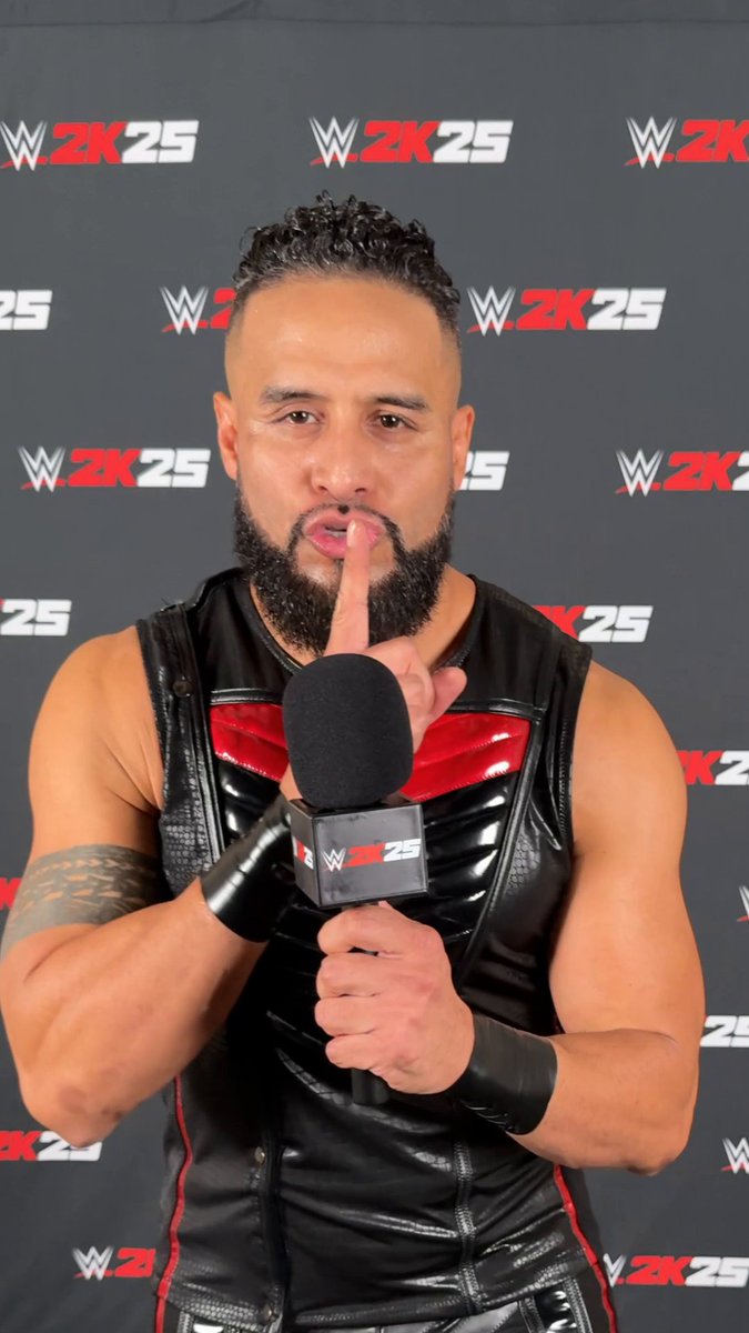 We’re hyped for #WWE2K25…so of course, we had to do it💪