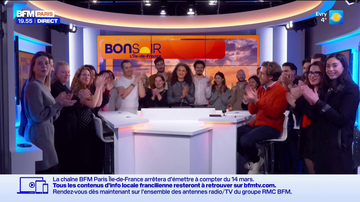 BFM Paris Île-de-France c'est terminé... On se quitte avec le sourire grâce à un dernier bêtisier, merci infiniment pour votre fidélité ❤
