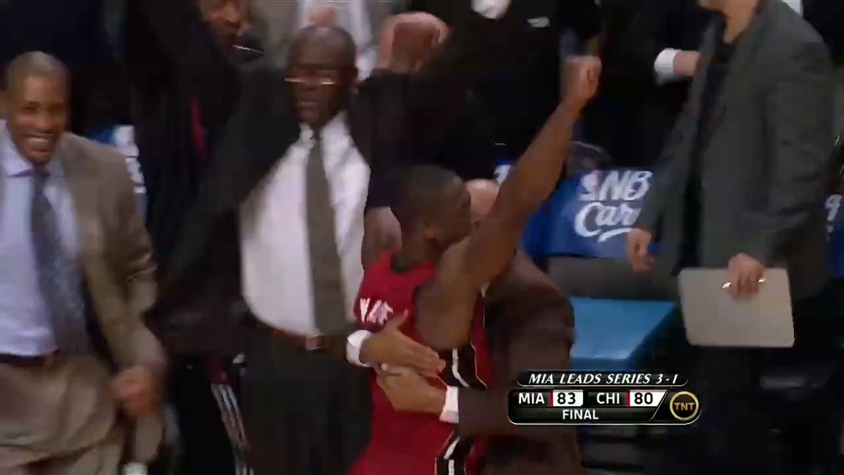 Throwback to when the Heat actually came back from a deficit instead of blowing one, to go back to the NBA Finals 🔥
