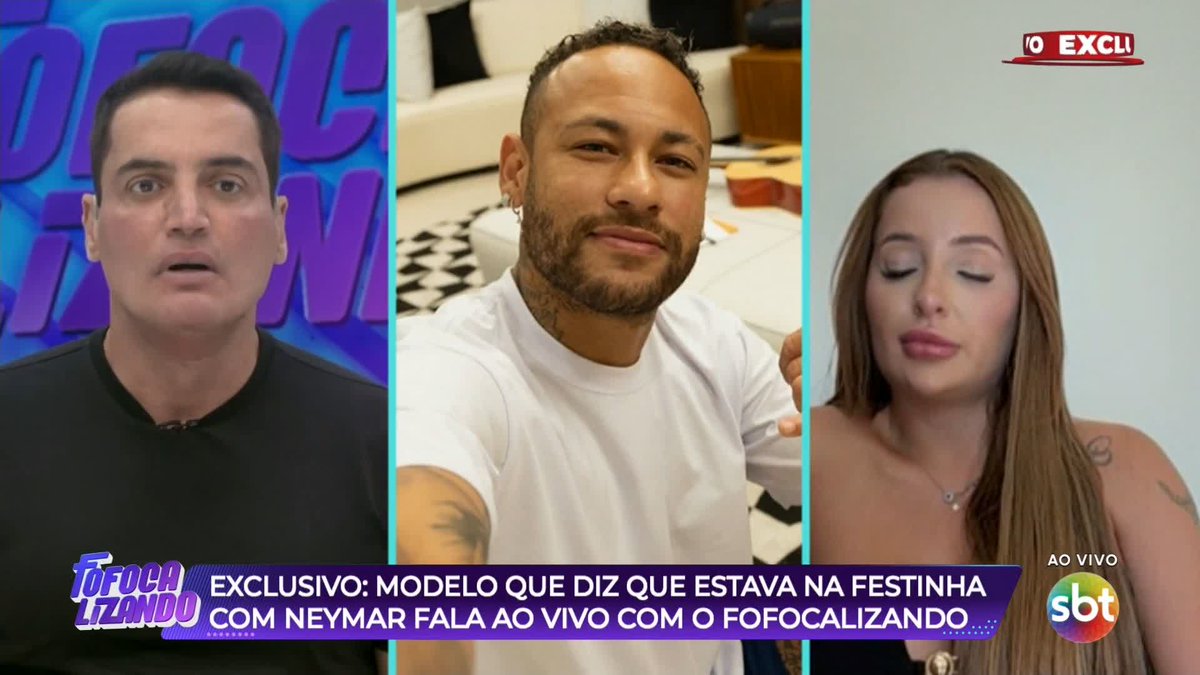 #Exclusivo! Any revela que não sabia que era o Neymar: "A gente só sabia que era jogador" #FofocalizandoNoSBT
