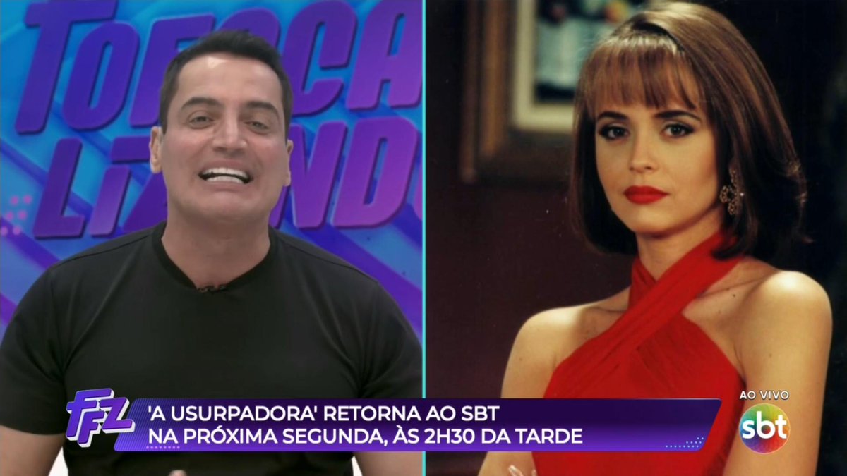 VEJA : Léo Dias comenta sobre o vasto catálogo de novelas da Televisa, incluindo inéditas. Mas em seguida relembra ao público que a novela "A Usurpadora" será exibida pela oitava vez pela emissora. #LaUsurpadora #AUsurpadora #MeuCaminhoÉTeAmar #MeuCaminhoÉTeAmarFinal #MeuCaminhoÉTeamar094