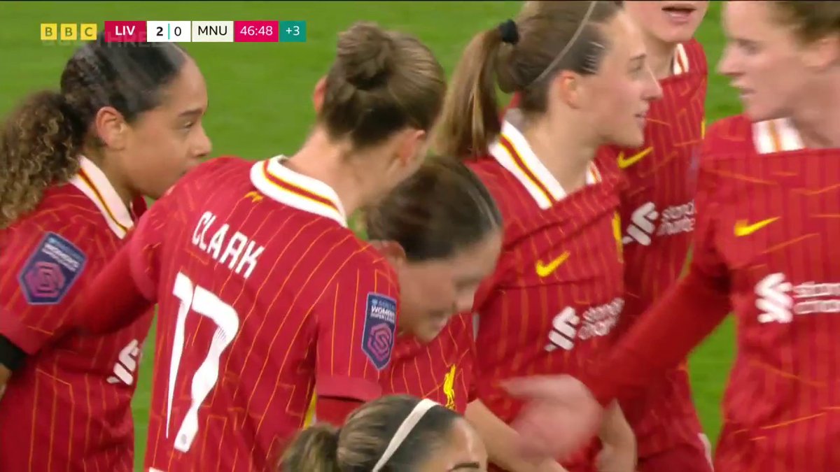 A LIGHTNING counter-attack from Liverpool! ⚡️ What a goal... and what a time for Fuka Nagano to score her first in a red shirt! 🙌 📱 Watch live on @BBCThree, BBC iPlayer and BBC Sport online and app. #BBCFootball