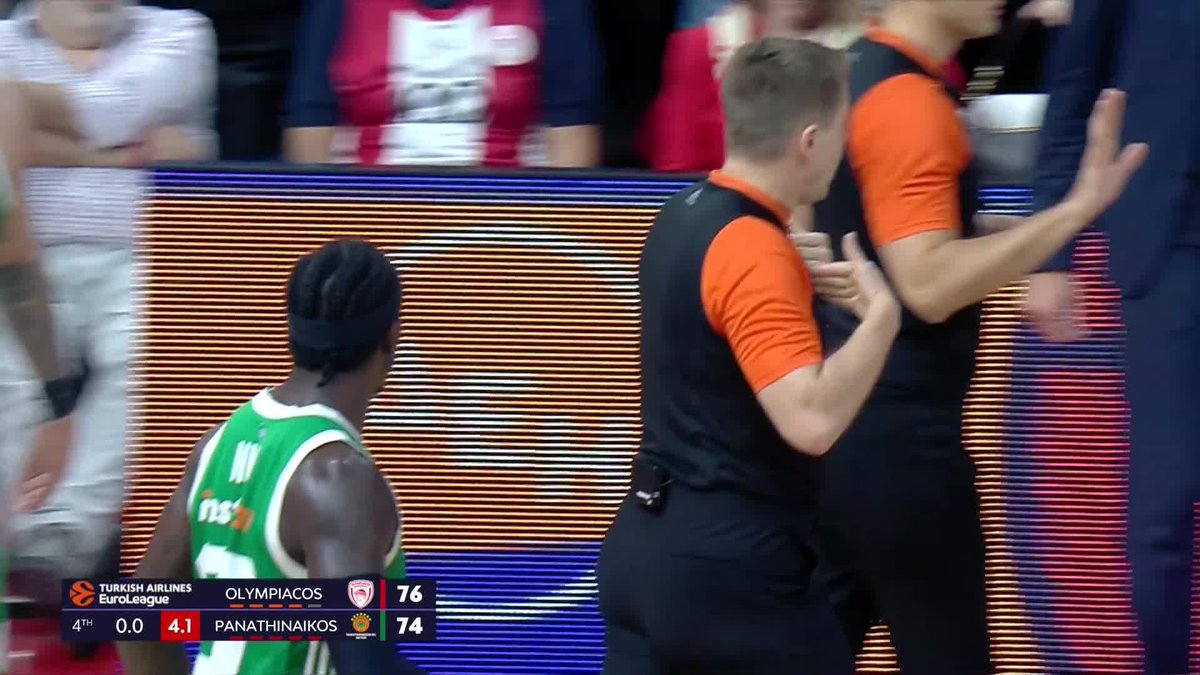 ❌ Kostas Sloukas, derbiyi kazandırma fırsatını değerlendiremedi.