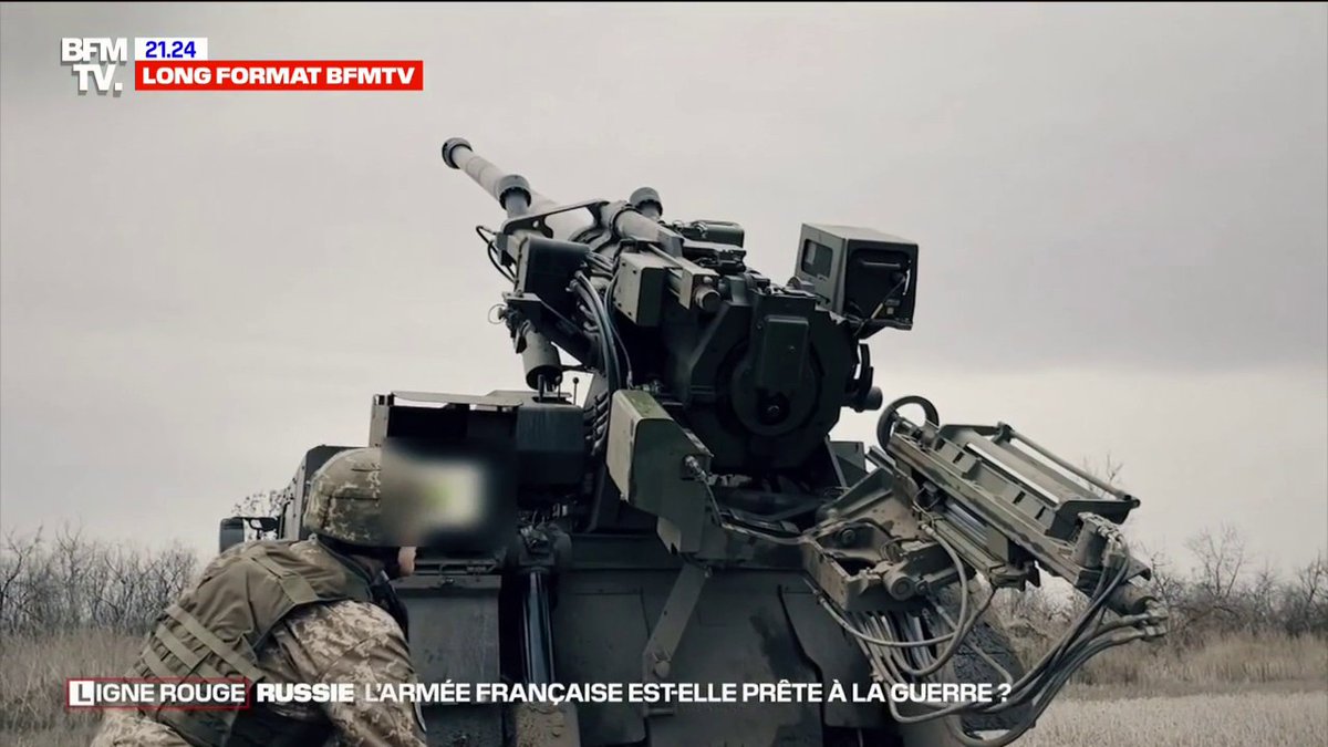 Le canon Caesar, très apprécié de l'armée ukrainienne #LigneRouge