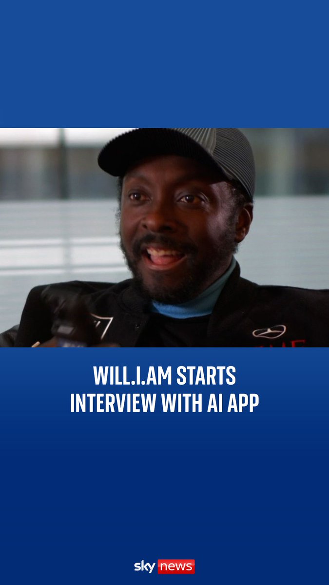 says AI is nothing to fear as he showcases his new AI-powered radio app. Sky News speaks to the music producer about the future of artificial intelligence.