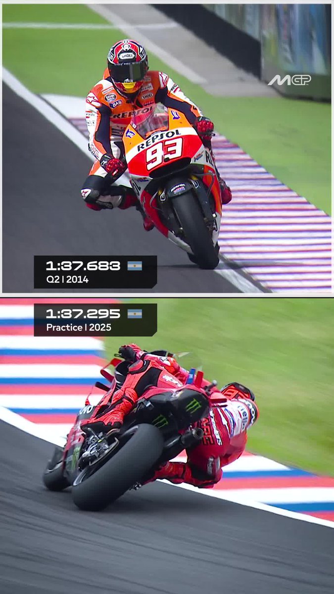 💥 Marc Márquez beats himself 💥 #ArgentinaGP 🇦🇷