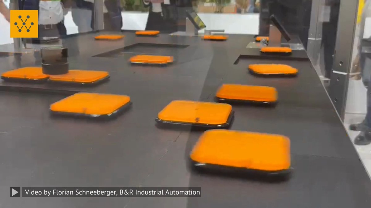 B&R Magnetic Levitation Technology and the Future of Adaptive Manufacturing B&R's ACOPOS 6D marks a shift from traditional conveyor belts to magnetic levitation technology, allowing individual products to move freely through the machine. This system removes the constraints of rigid timing found in conventional transport systems, making it ideal for small-batch production and frequent product changes with varying designs and sizes. Video source: Florian Schneeberger, B&R Automation #automation #manufacturing #IoT #tech #engineering ----------------------- Wanna get your company on Wevolver too? Learn how: