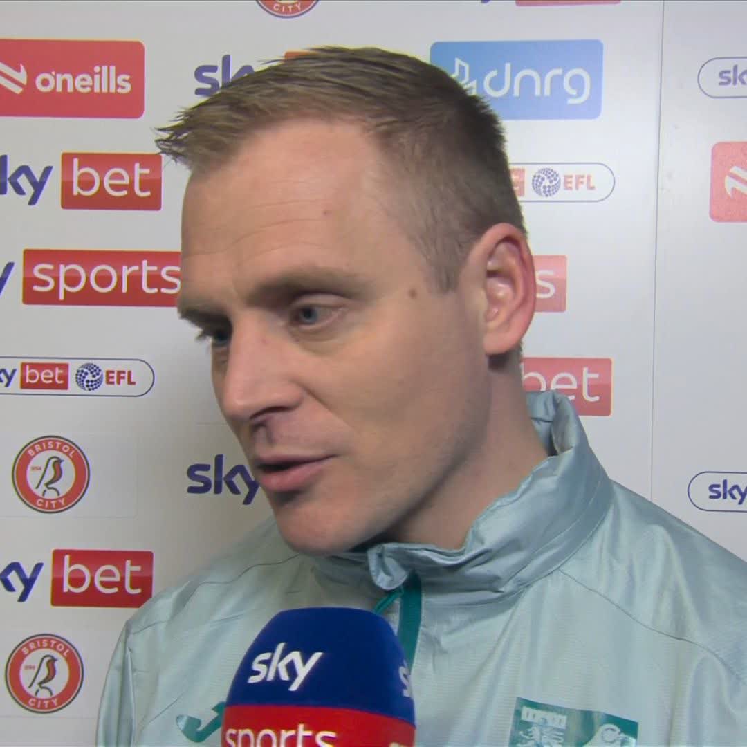 "We've seen it times before..." Johannes Hoff Thorup reflects on whether his team was clinical enough against Bristol City 🗣️