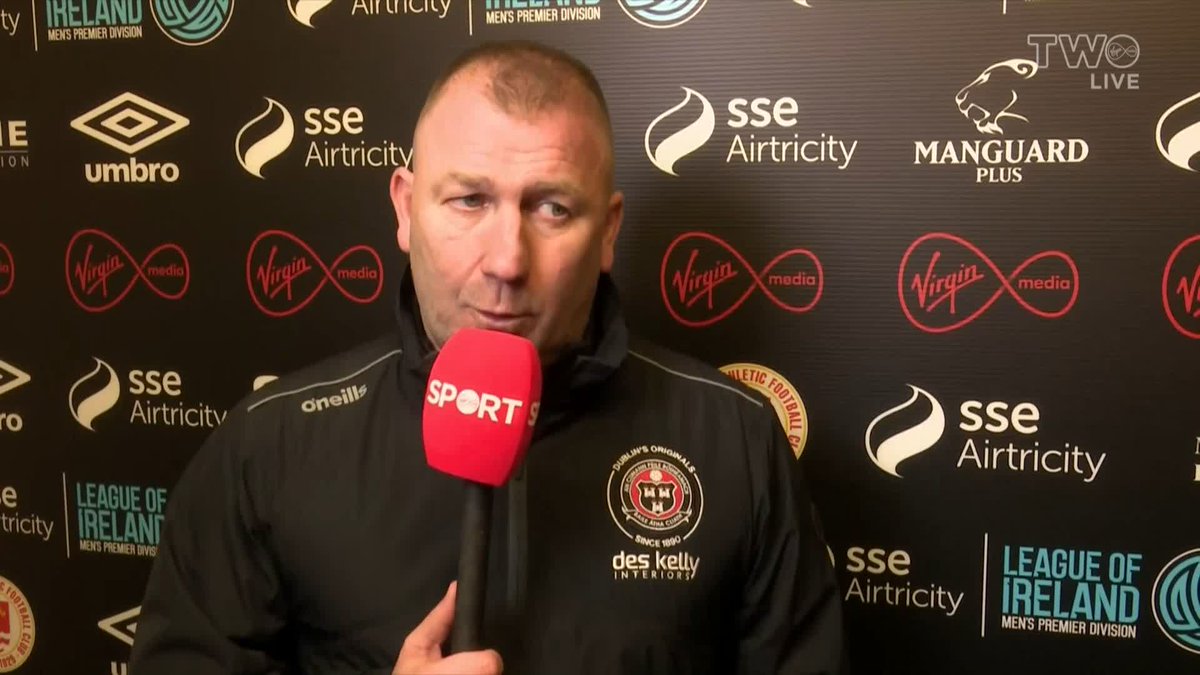 Alan Reynolds says his side were unlucky tonight as Bohs saw defeat in Inchicore.