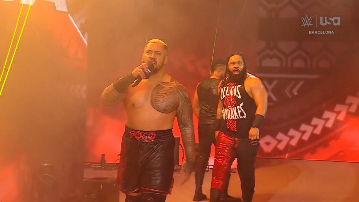 We’ve got company... Solo Sikoa thinks Jacob Fatu deserves a shot at the #USTitle! #SmackDown