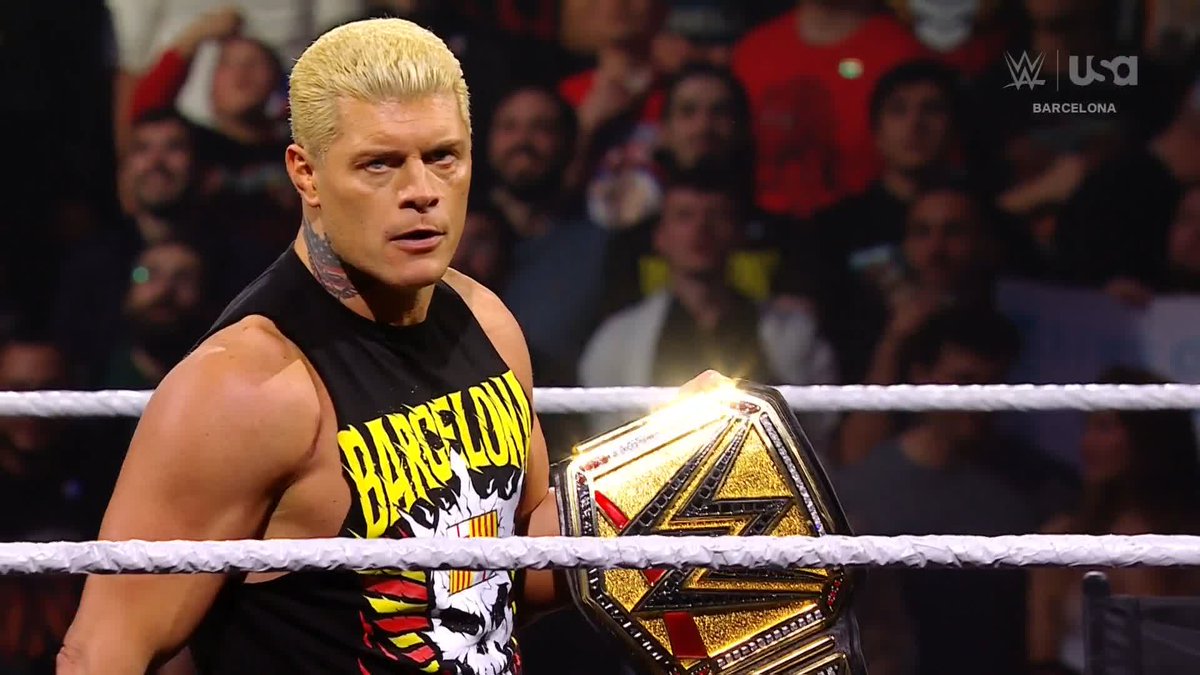 Unless your name is John Cena, Cody Rhodes doesn't want to talk 😤 #SmackDown