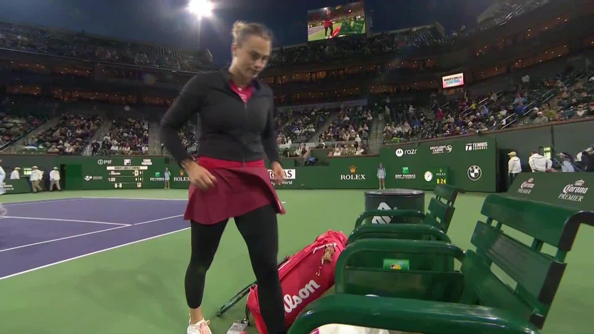 All business from the World No.1 🫡 Sabalenka Aryna | #TennisParadise