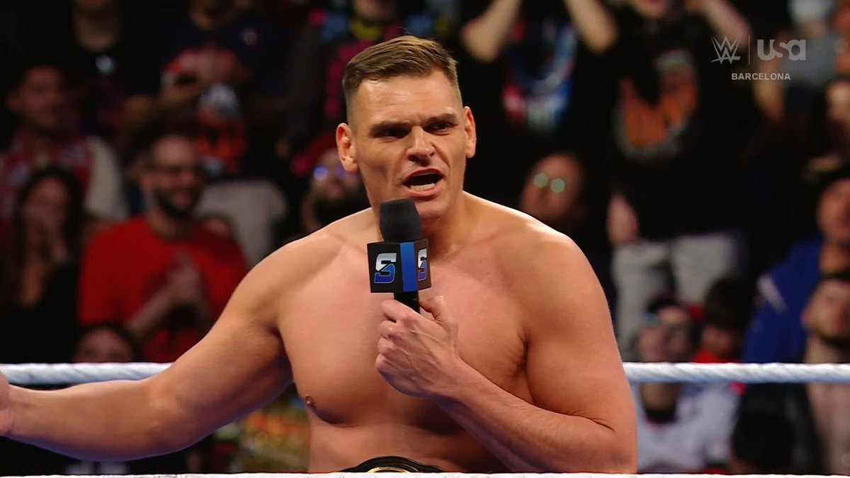 .GUNTHER is here to prove a point ahead of #WrestleMania 😤 #SmackDown
