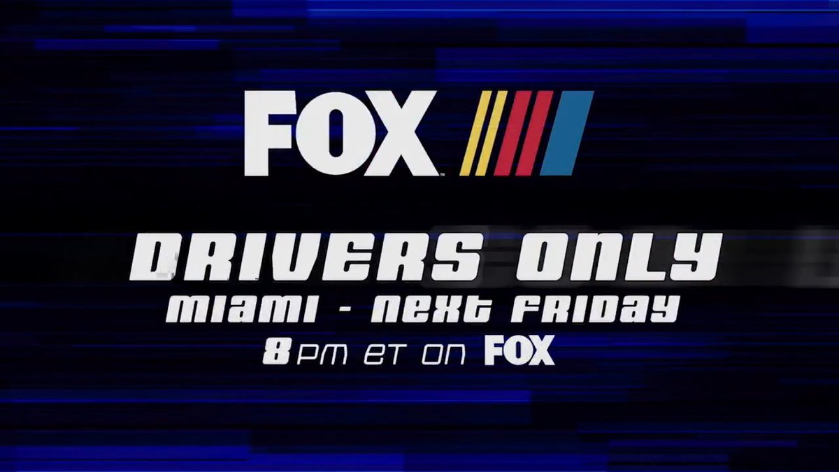 The drivers are taking over for NASCAR Truck Series racing on FOX! Drivers Only: Homestead-Miami Speedway! Friday at 8p ET on FOX.
