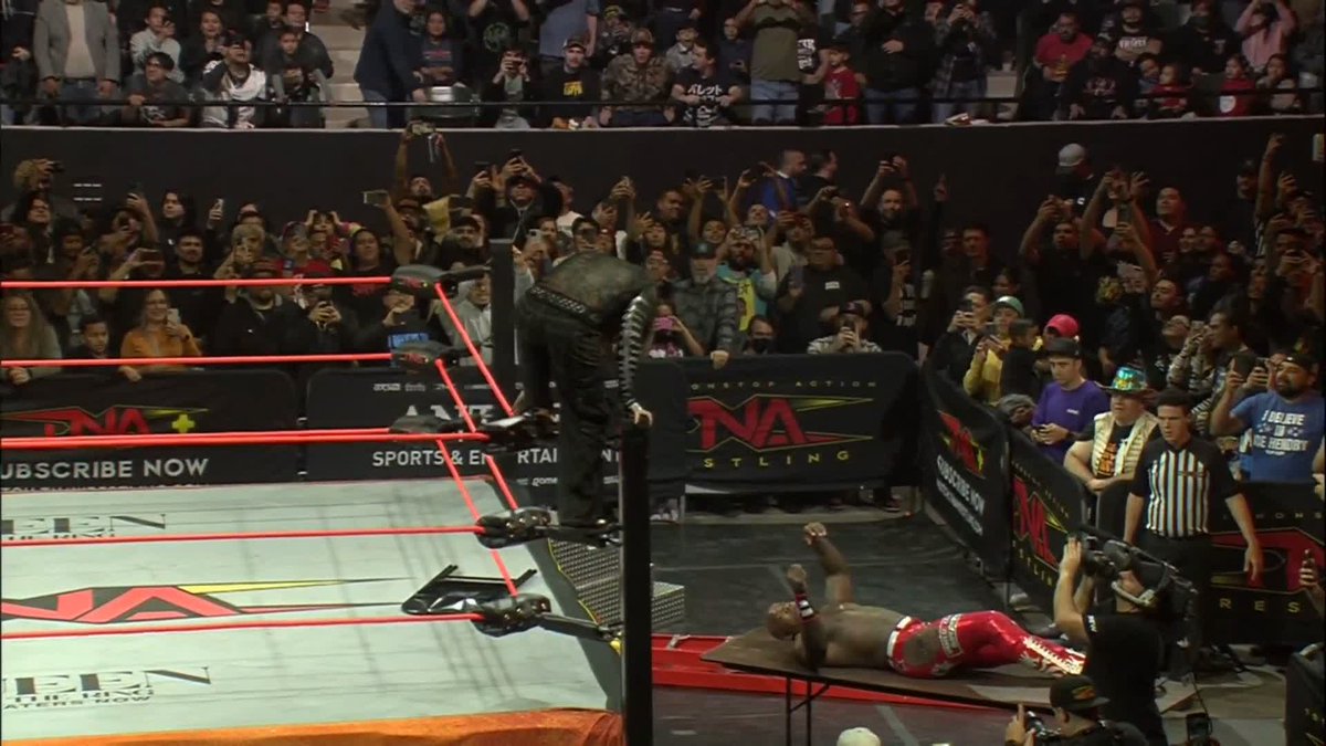JEFF HARDY GOING THRU TABLES LIKE ITS 2008 HE IS STILL DOING IT 🐐🐐🐐🐐🐐🐐🐐🐐🐐🐐🐐 #TNASacrifice