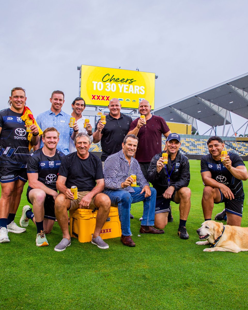 Who wouldn’t want to have a XXXX with these captains! Cheers to 30 years with XXXX 🍻