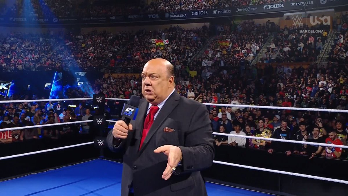 If you have a problem with Roman Reigns Day, say it to Roman Reign's face 😤☝️ Paul Heyman #SmackDown