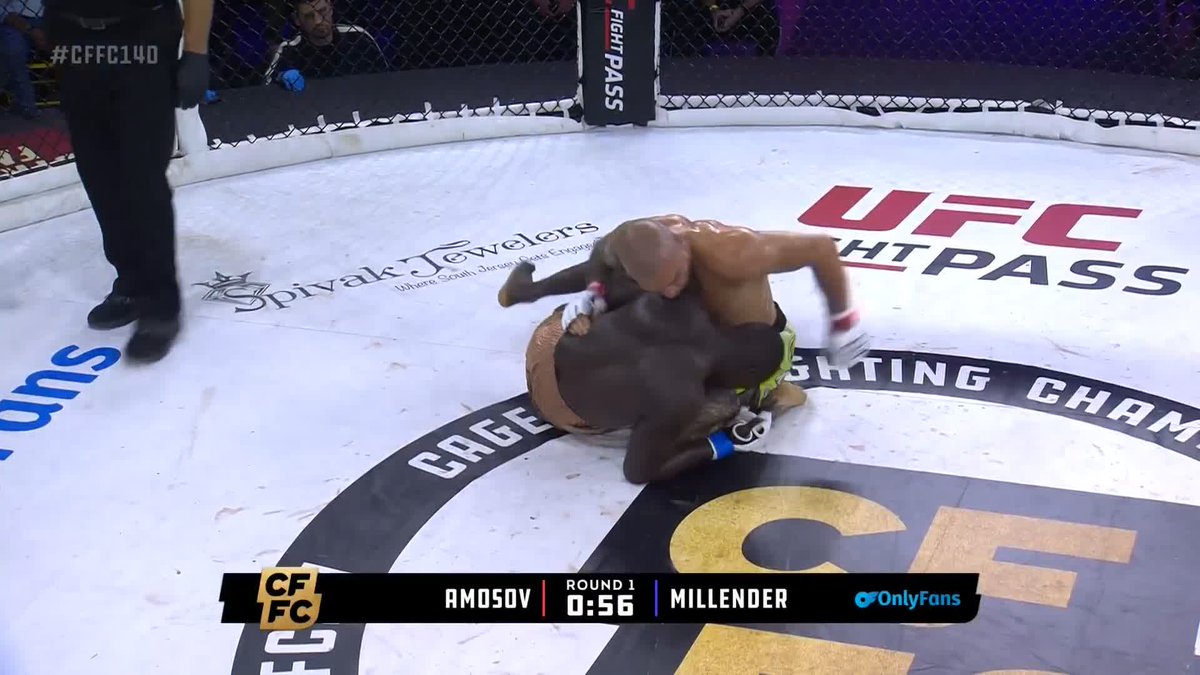 元Bellator王者28-1ヤロスラフ・アモソフ🇺🇦、元UFCミランダーにアナコンダチョークで1R一本勝ち MVP・パトリシオに続き、UFC殴り込みなるか #CFFC140