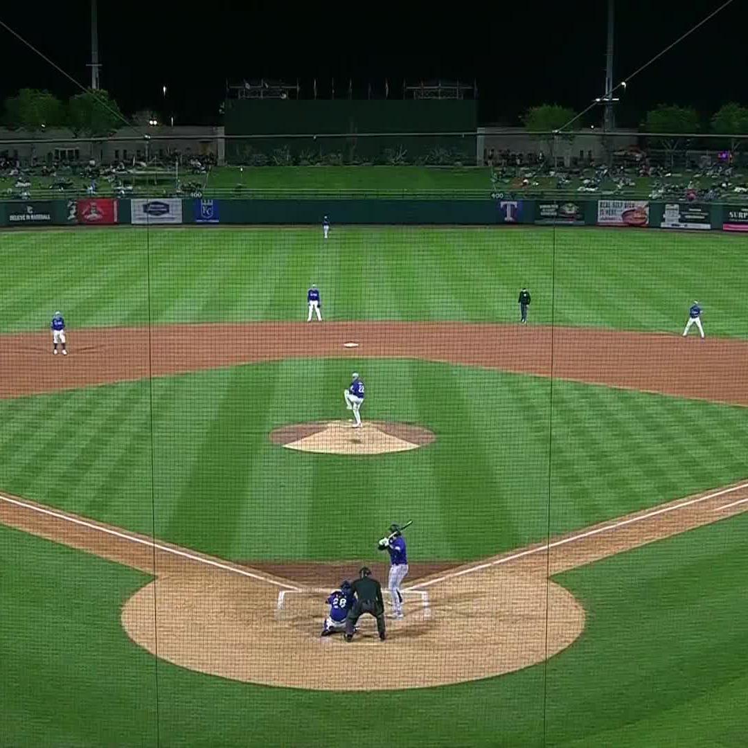 Rangers starter Jon Gray suffered a right wrist fracture on this play 🎥