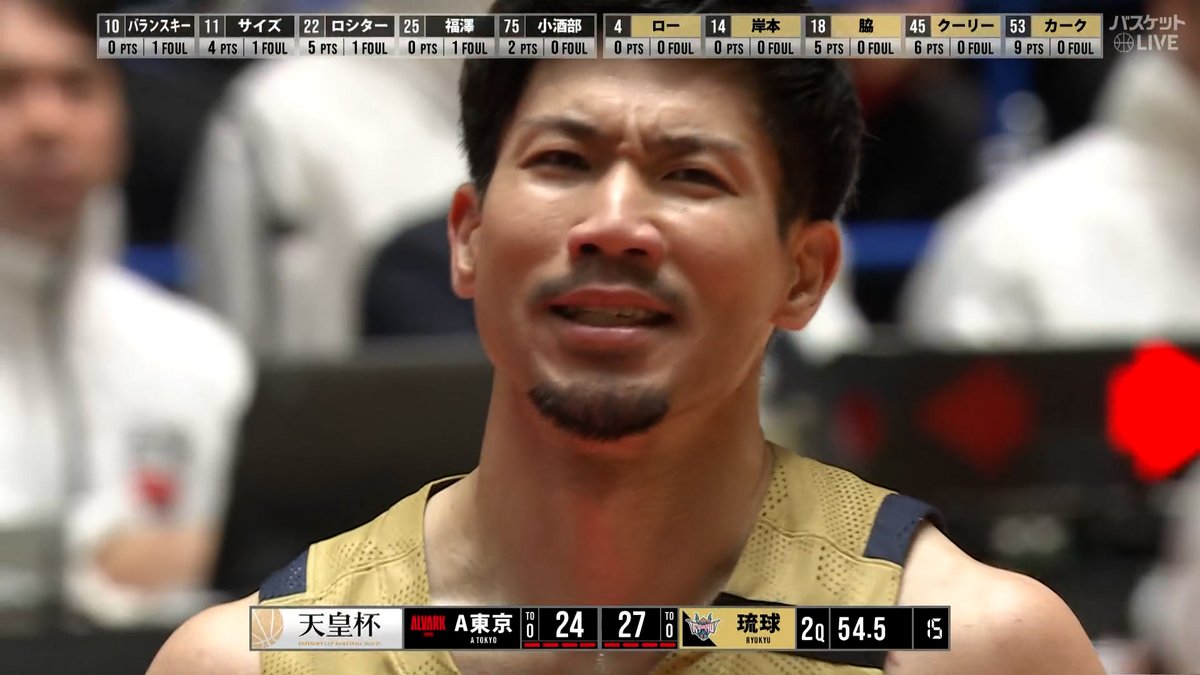 ミスターキングス #岸本隆一✨ ボールも流れも奪う魂のディフェンス🔥🔥 🏆#天皇杯 決勝🏀 #アルバルク東京 🆚 #琉球ゴールデンキングス ▶激戦の視聴はコチラ #バスケットLIVE 配信中📡 B.LEAGUE（Bリーグ） 日本バスケットボール協会(JBA) 琉球ゴールデンキングス公式