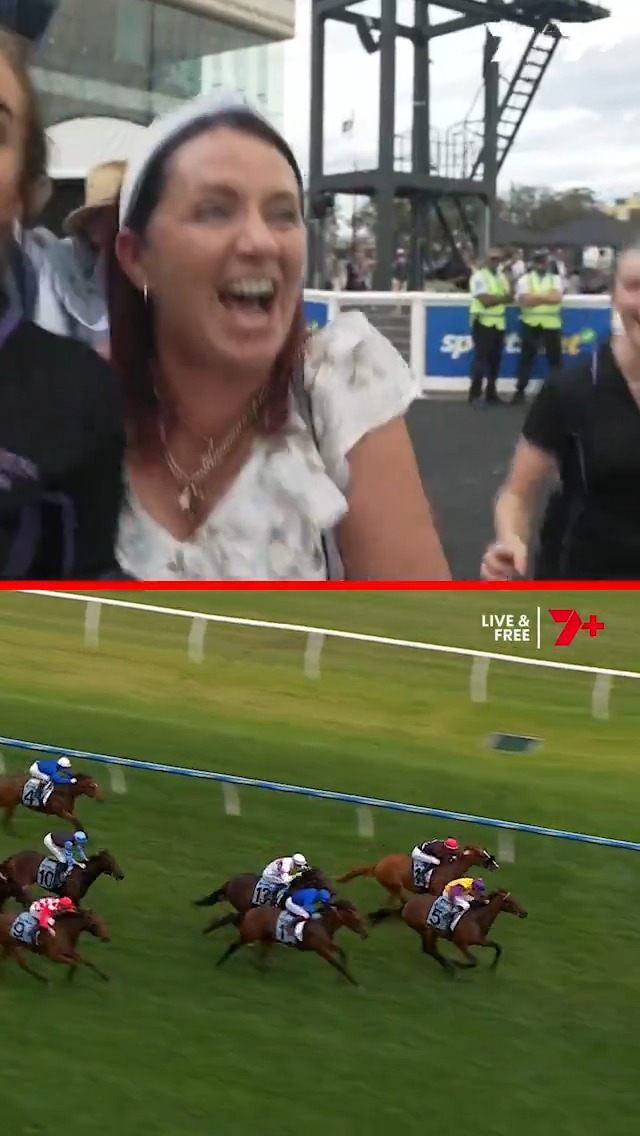 This is awesome viewing! Emma-Lee and David Browne purchased $1 million Showdown winner McGaw for $14k! Sit back and enjoy the finish with Emma-Lee Browne mic'd up. 🍿 #SoundsOfTheTurf Emma-lee Browne Racing Victoria Melbourne Racing Club
