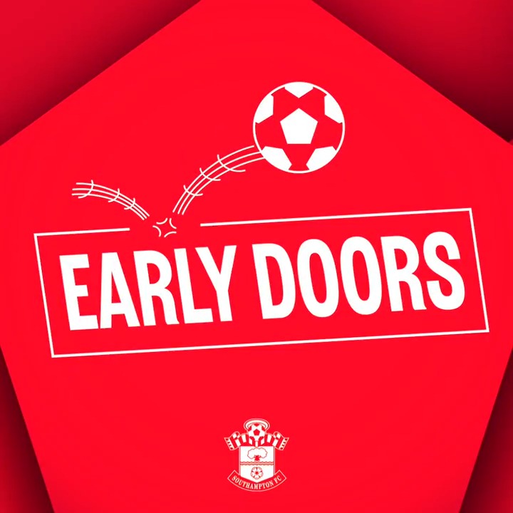 Early Doors is LIVE! 📺 Start your matchday by joining Tom Deacon and Matt Le Tissier 😇