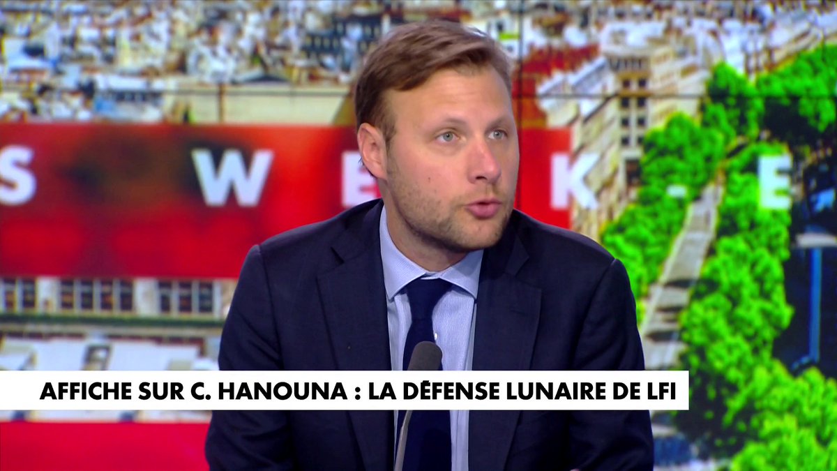 «LFI est dans une logique d'impunité», estime le journaliste Alexandre Deveccchio à propos de la polémique autour de l'affiche sur Cyril Hanouna présentée par La France Insoumise dans #HDProsWE