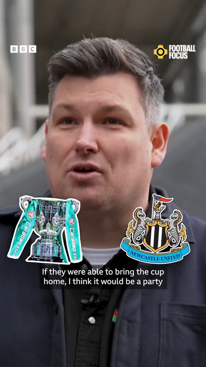 It’ll be “absolute carnage” if Newcastle win the League Cup 🏆😅 Will they beat Liverpool in the final? 👀 #NUFC #LFC