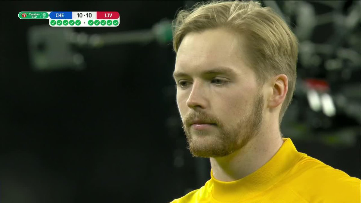 How calm was this from Caoimhin Kelleher 🥶
