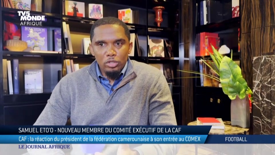 🎥 Interview complète de Samuel Eto’o sur Le journal Afrique TV5MONDE 🇨🇲