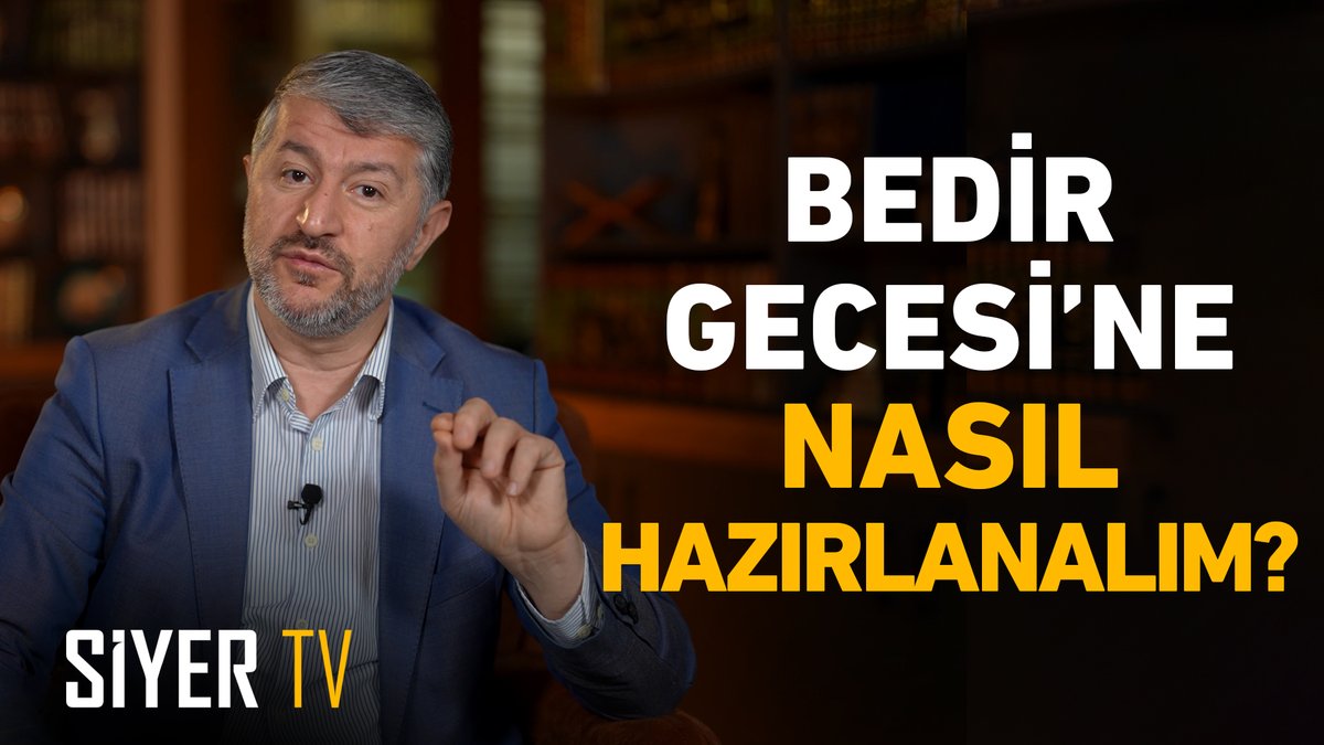 Muhammed Emin Yıldırım Hocamızdan Ramazan Ayının 17. gecesi olan Bedir Gecesi öncesi tavsiyeler...