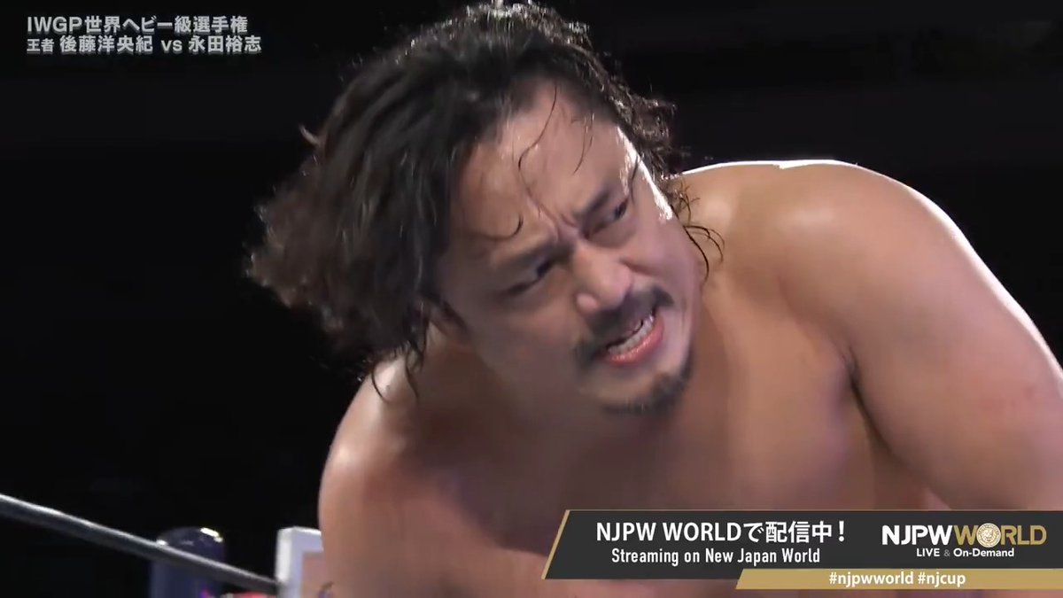 🏆NEW JAPAN CUP 2025🏆名古屋大会‼️ IWGP世界ヘビー級選手権試合 ‼️ 永田が13年4ヶ月ぶりに最高峰へ挑戦 後藤が磐石の王者ぶりを見せつけるのか⁉️ 🆚 後藤 洋央紀 Goto hirooki × 永田裕志 #njpwworld で配信中📡 視聴&登録⏩ #NJPW #njpwworld #njcup