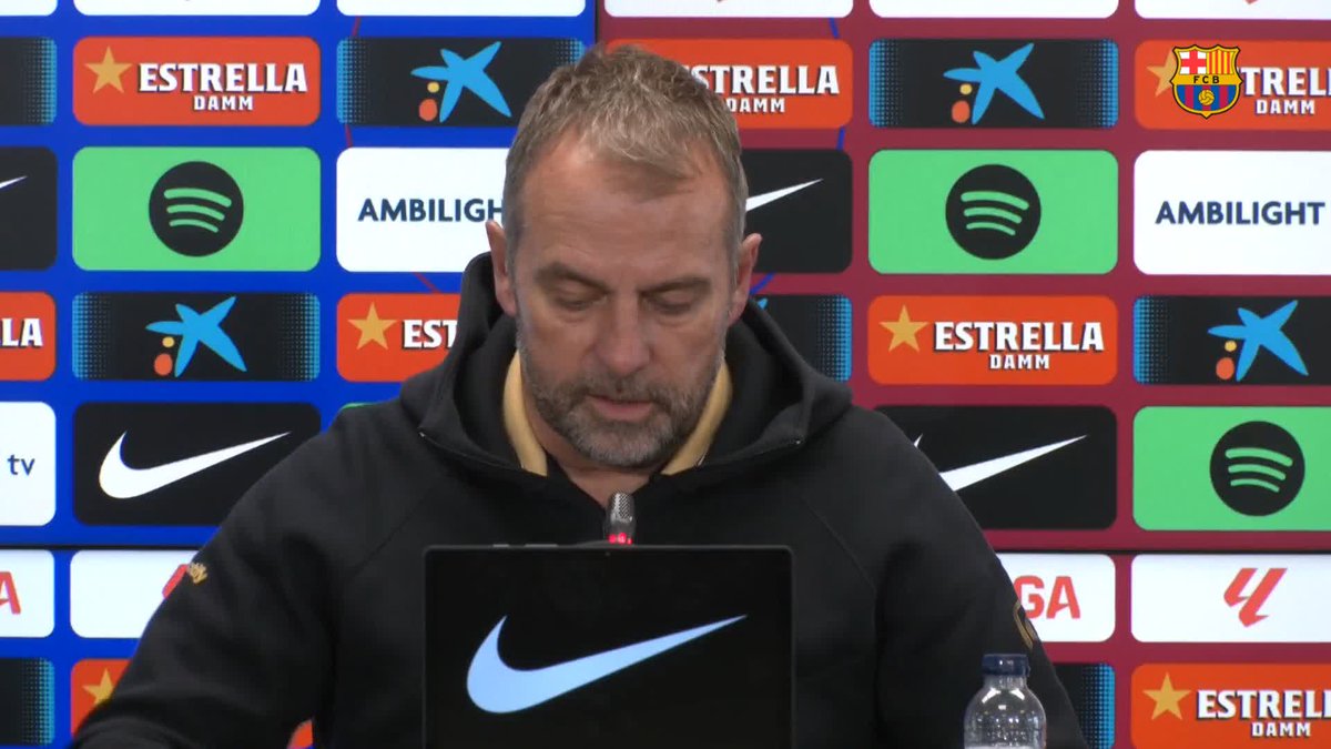 🎙️ HANSI FLICK: “We have to be focused from the beginning of the match to the end.” #AtletiBarça