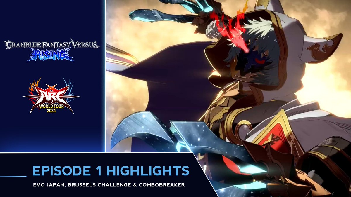 Highlights of the qualifiers will be posted daily at 6 and 6:30 a.m. (PT) for the #AWT2024 Finals! AWT FINALS 2024開催に向けて、本日~3月19日の毎日22:00と22:30に予選のハイライトを公開! EVO Japan 2024 Brussels Challenge Major Edition COMBO BREAKER 2024 #GBVSR