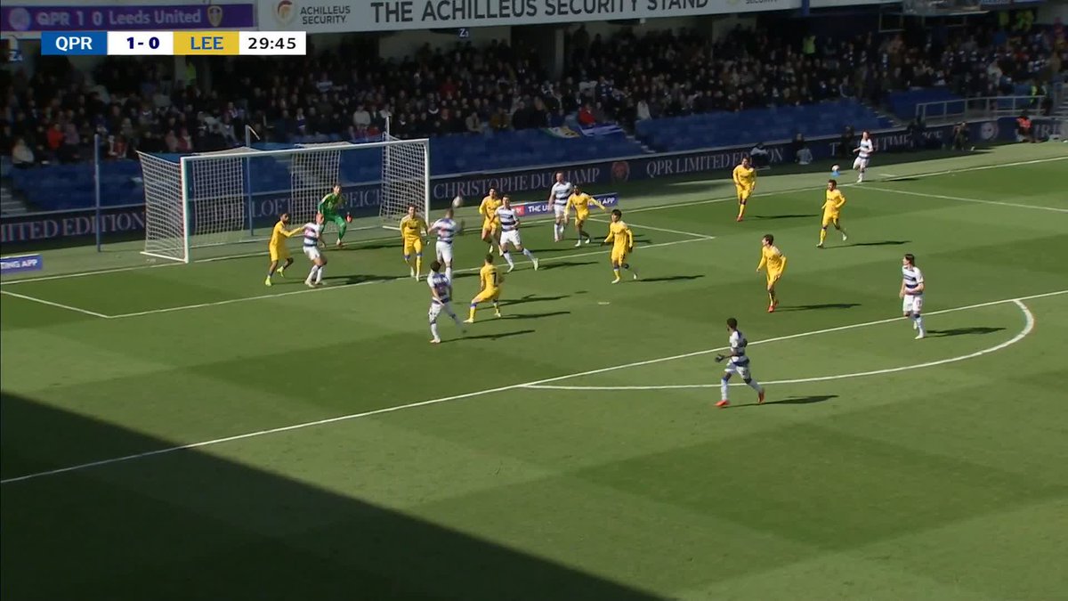 QPR are 2-0 up against Leeds! 🤯 Steve Cook heads home! 💥