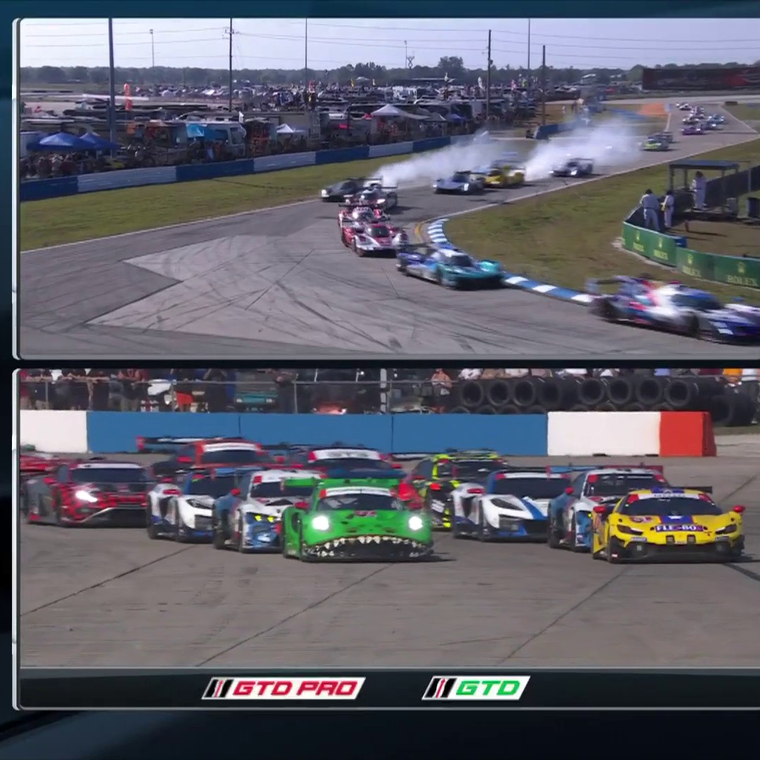 REPOST if you’re watching the 12 Hours of Sebring! #IMSA 📺: Peacock