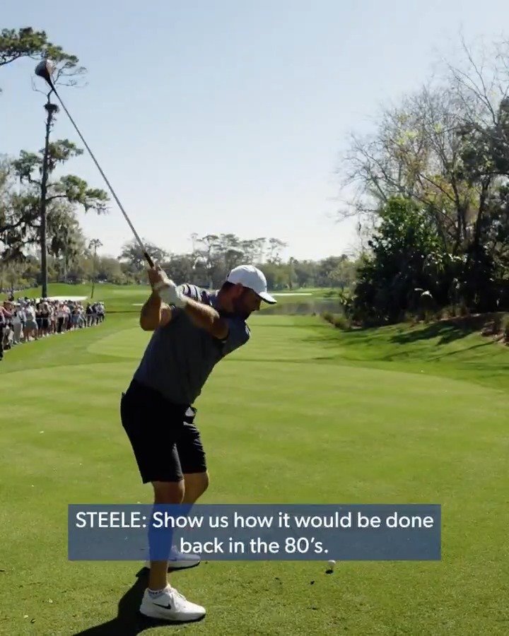 TOUR pros hit 1980s persimmon woods 👀 Calvin Peete was the most accurate in golf history with these clubs. Here are the results ⬇️