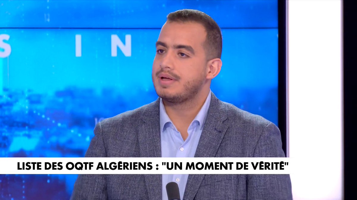 Amine Elbahi martèle : «Nous avons besoin de l'ingénierie algérienne en matière de terrorisme» à propos des relations franco-algériennes actuelles dans #180minutesInfoWE