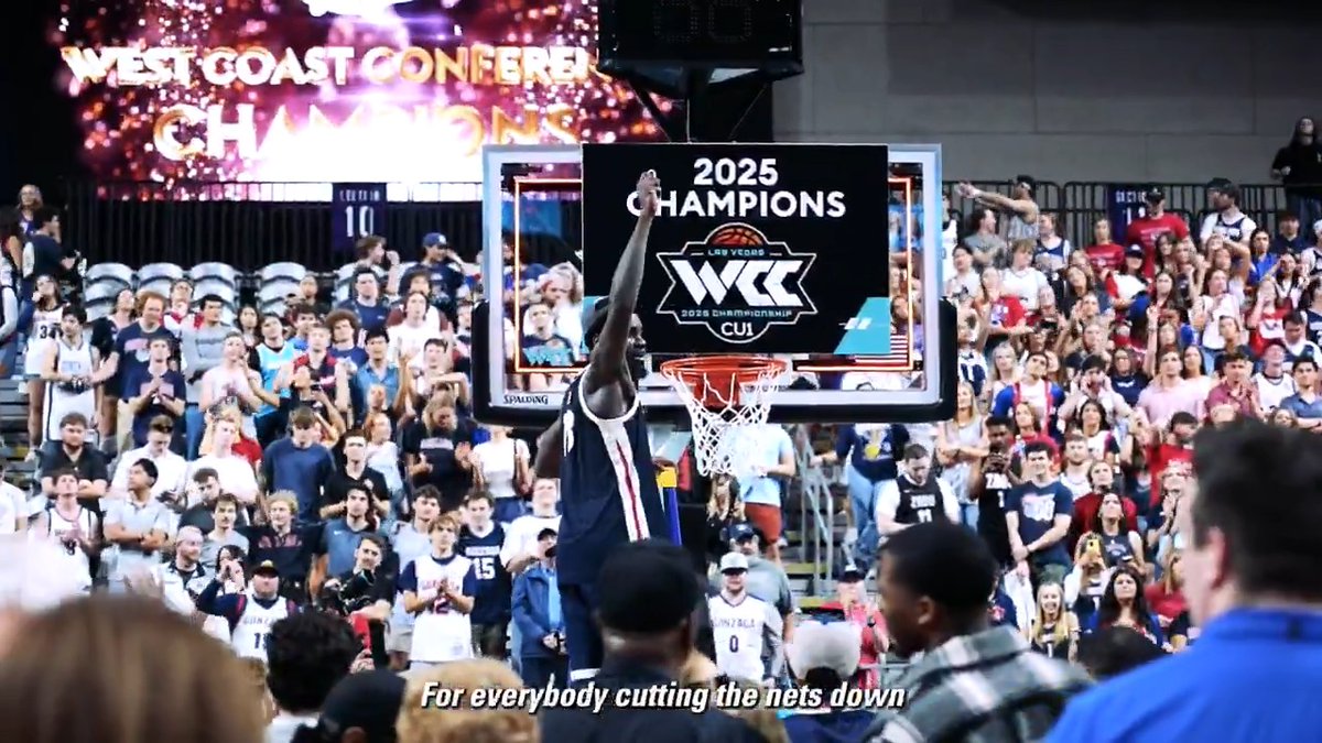 ‘The Zags did some Zag things’ 🏆🗣️ Job’s not done 😤