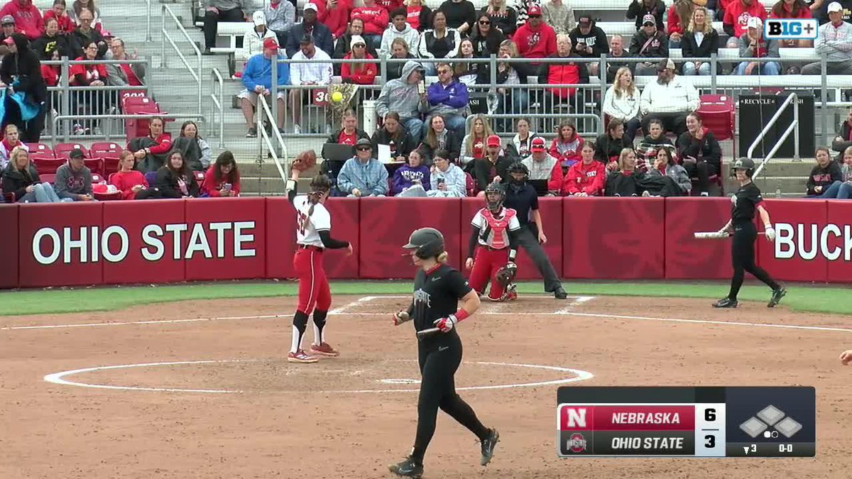 Bases loaded? Bases cleared thanks to Taylor Cruse. #GoBucks