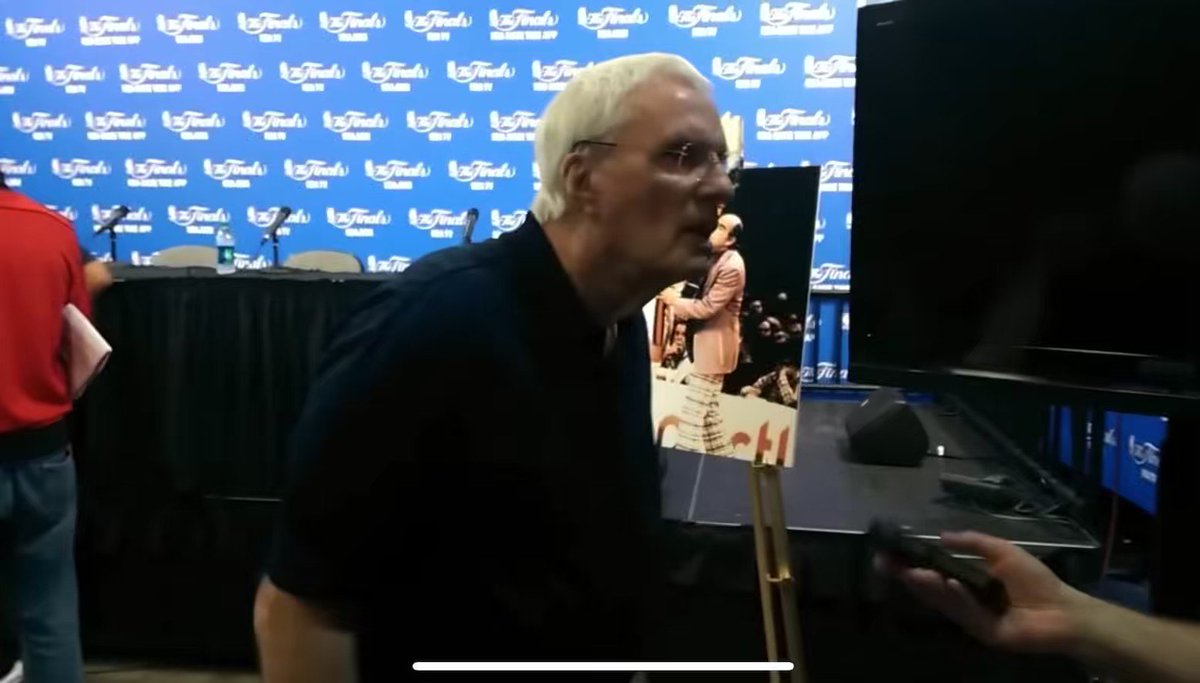 Hubie Brown talks about hand-checking rules