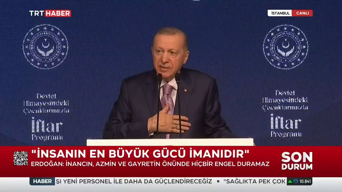Cumhurbaşkanı Erdoğan: Türkiye her alanda daha iyi seviyelere gelecek. Türkiye Yüzyılı inşallah siz çocuklarımızın da yüzyılı olacak.