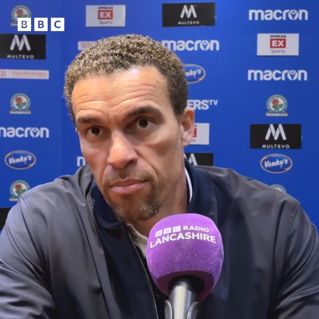 🔵 ⚪ "This one is the most disappointing [of Ismael's four results]. We played well with belief and conviction. It was a step forward, especially in the first half. This one is tough to take." #Blackburn #Rovers boss Valerien Ismael #bbcfootball