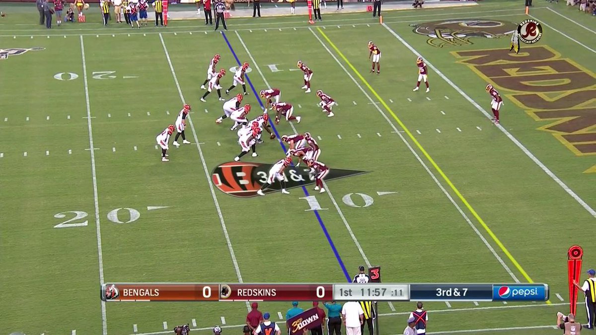 Skins had several "what could've beens" during this stretch, but maybe none more gifted than this guy