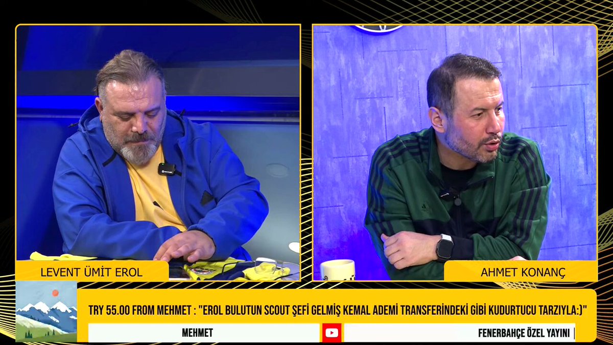 💥💥 Ahmet Konanç'tan Socrates kanalına ve Erol Bulut'a yanıt! Ahmet Konanç - LEVENT ÜMİT EROL CANLI: