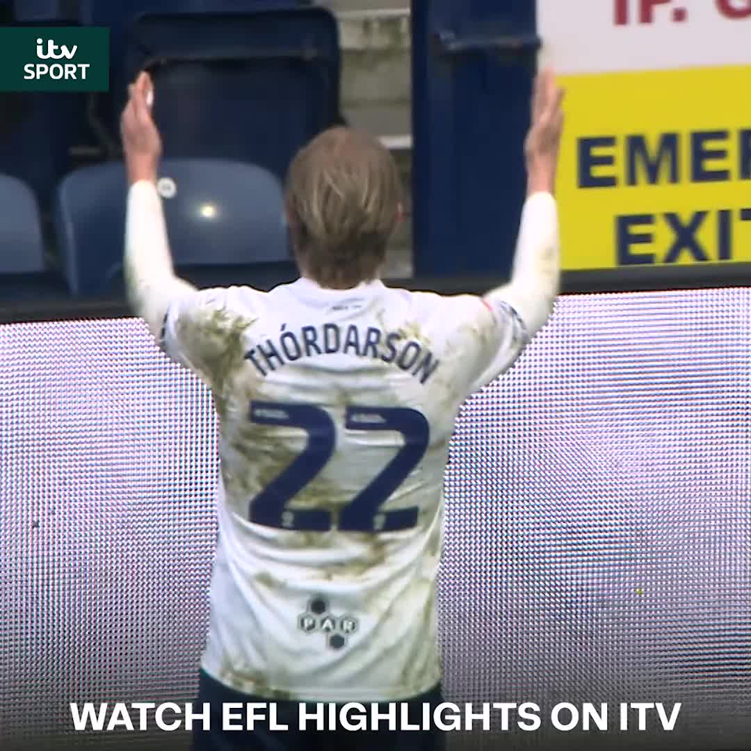 𝐈𝐂𝐄 𝐂𝐎𝐋𝐃 🇮🇸 Stefan Thordarson wins it late for Preston! Preston North End FC | EFL