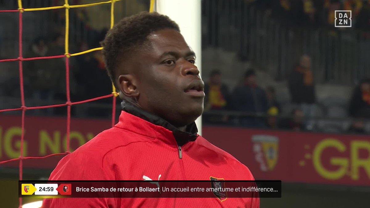 Rabiot demain. Samba ce soir. Le gardien rennais fait son retour à Bollaert avec le maillot adverse ! 🥶 🎥 DAZN France